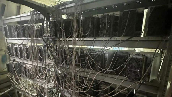 В Петербурге раскрыли нанесшую 8 млн рублей ущерба майнинг-ферму